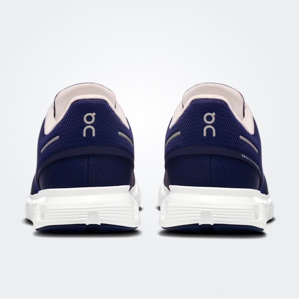On Running Men's Navy and White Performance Sneakers - Picture 2 of 8